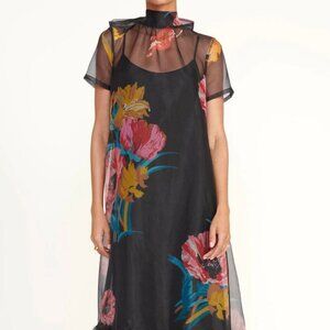 Staud CALLUNA DRESS FIRST BLOOM NIGHT Size Large